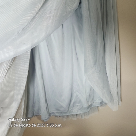 BEAUTT SZ 8.PETITE Elegant Light Blue Women's Skirt - Picture 14 of 14